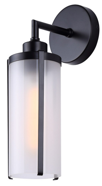 Canarm - IOL653BK - One Light Outdoor Lantern - Beau - Black