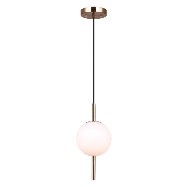 Canarm - IPL1123A01GD9 - One Light Pendant - Nara - Gold