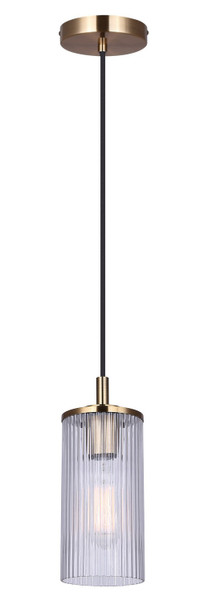 Canarm - IPL1165A01GD-CR - One Light Pendant - Kinslea - Gold