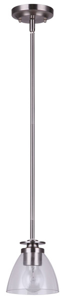 Canarm - IPL256A01BN-RG - One Light Pendant - Brushed Nickel