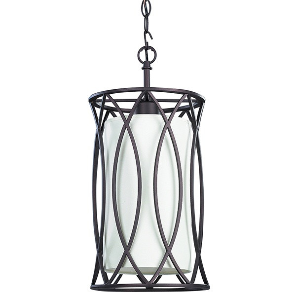 Canarm - IPL320A01ORB9 - One Light Pendant - Monica - Oil Rubbed Bronze