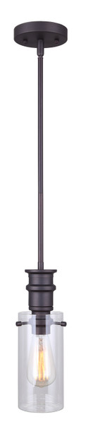 Canarm - IPL679A01ORB - One Light Pendant - Albany - Oil Rubbed Bronze