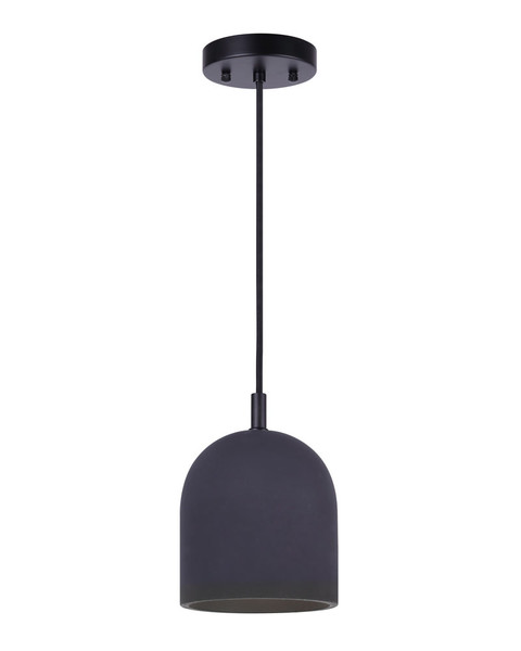 Canarm - IPL729B01BK6 - One Light Pendant - Jack - Black
