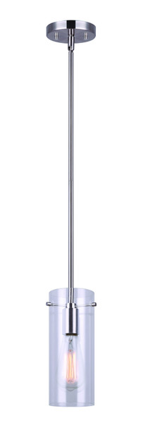 Canarm - IPL759A01BN - One Light Pendant - Joni - Brushed Nickel