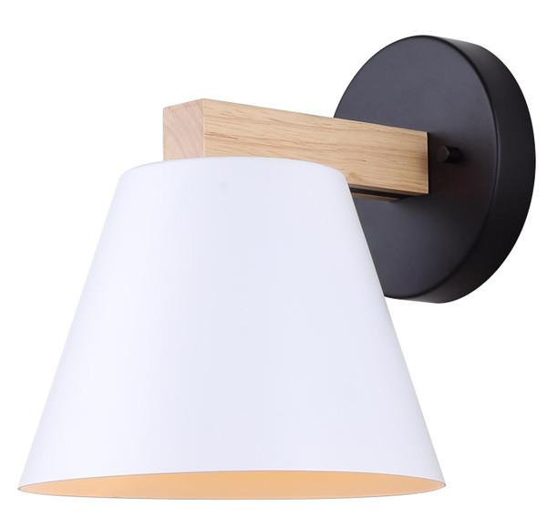 Canarm - IVL1124A01BWW - One Light Vanity - Harlyn - Matte White