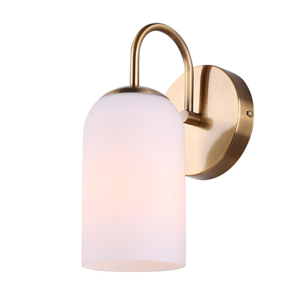 Canarm - IVL1130A01GD - One Light Vanity - Novalee - Gold