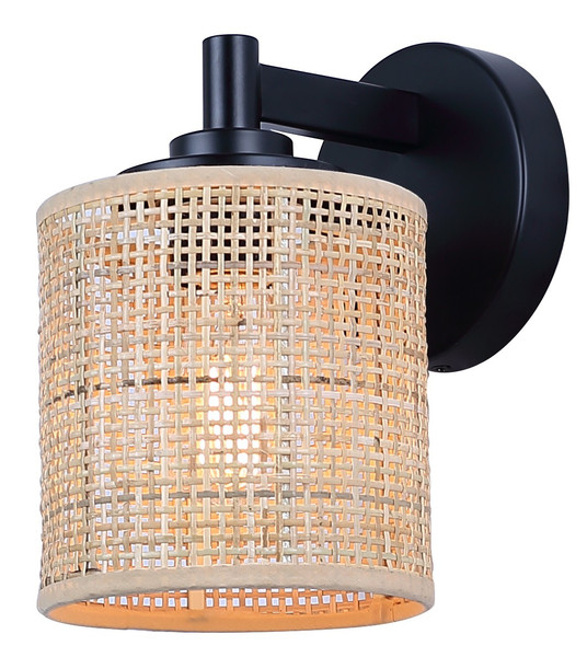 Canarm - IVL1206A01BK - One Light Vanity - Meadow - Black