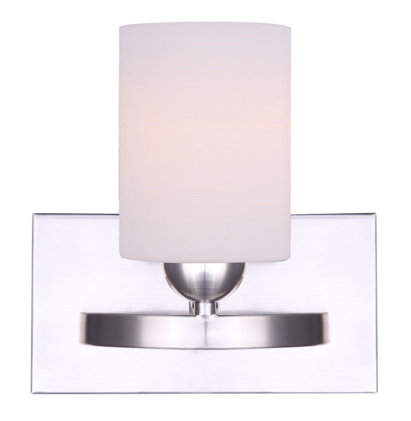 Canarm - IVL370A01BPT - One Light Vanity - Hampton - Brushed Pewter