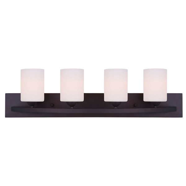 Canarm - IVL370A04ORB-O - Four Light Vanity - Hampton - Oil Rubbed Bronze