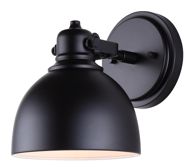 Canarm - IVL622A01BK - One Light Vanity - Polo - Matte Black