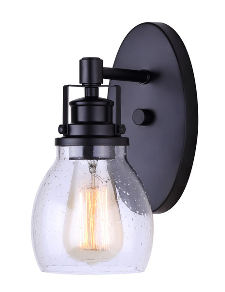 Canarm - IVL705A01BK - One Light Vanity - Carson - Black