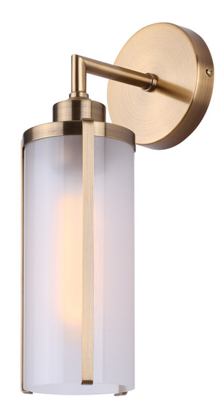 Canarm - IWF2097B01GD - One Light Wall Sconce - Daphne - Gold