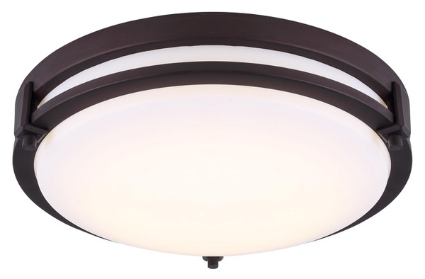 Canarm - LFM112A19ORB - LED Flush Mount - Gilda - Oil Rubbed Bronze