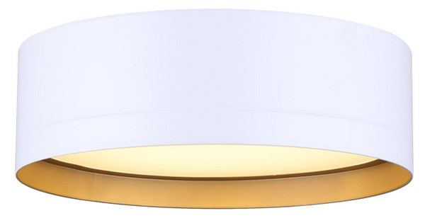 Canarm - LFM285A12WH - LED Flush Mount - Kyrie - White