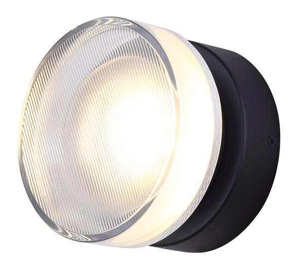 Canarm - LOL646BK - LED Outdoor Lantern - Benni - Black