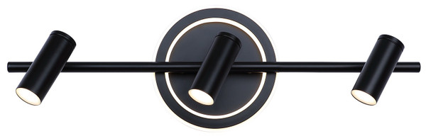 Canarm - LT314A03BK - LED Track/Wall Light - Denver - Black