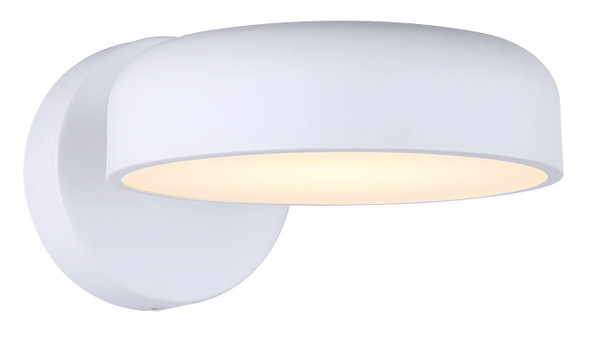 Canarm - LWF281A01WH - LED Wall Sconce - Zaria - White