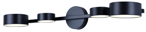 Canarm - LWF315A04BK - LED Wall Sconce - Montgomery - Black
