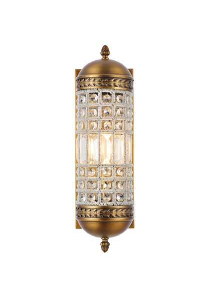 Elegant Lighting - 1205W5FG/RC - One Light Wall Sconce - Olivia - French Gold