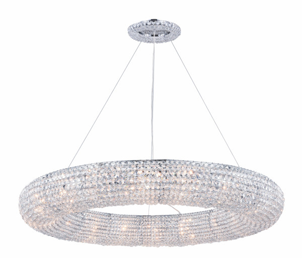 Elegant Lighting - 2114G41C/RC - 18 Light Chandelier - Paris - Chrome