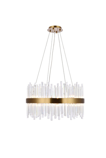 Elegant Lighting - 3000D25G - 16 Light Chandelier - Dallas - gold