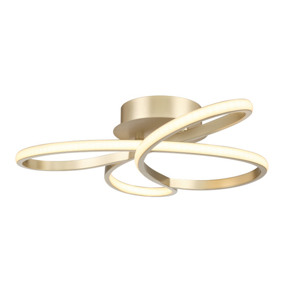 George Kovacs - P5434-697-L - LED Flush Mount - Astor by Robin Baron - Soft Gold
