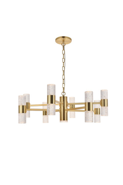 Elegant Lighting - 5200D32G - LED Pendant - Vega - Gold