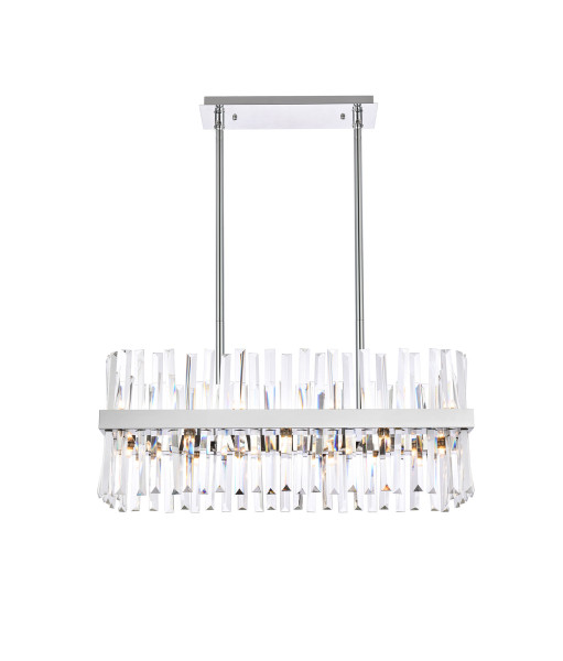 Elegant Lighting - 6200G30C - 16 Light Chandelier - Serephina - chrome