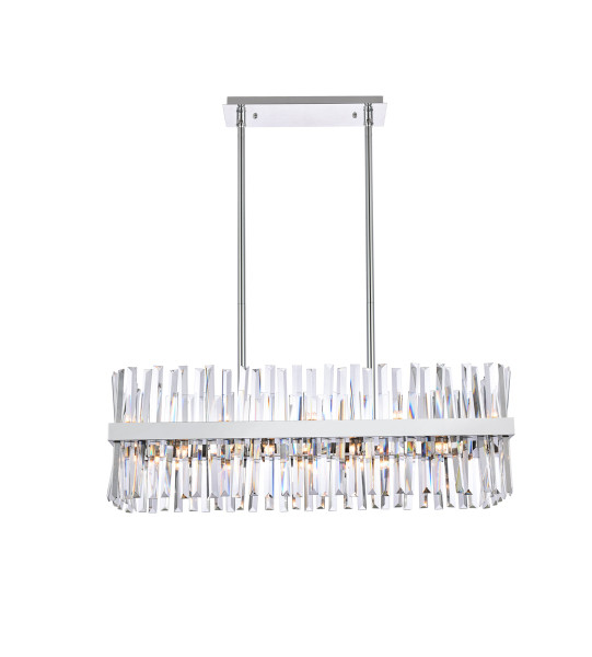 Elegant Lighting - 6200G36C - 20 Light Chandelier - Serephina - chrome