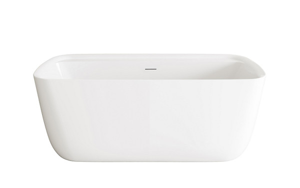 Elegant Lighting - BT10559GW-BGD - Soaking Bathtub - Calum - Glossy White