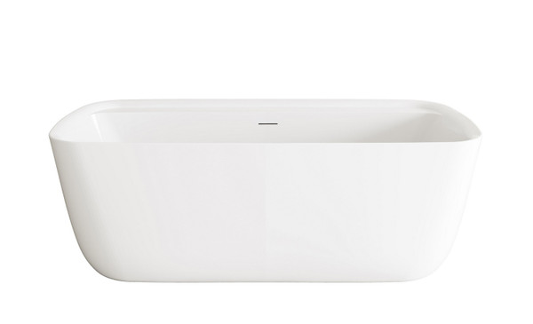 Elegant Lighting - BT10567GW-WHT - Soaking Bathtub - Calum - Glossy White
