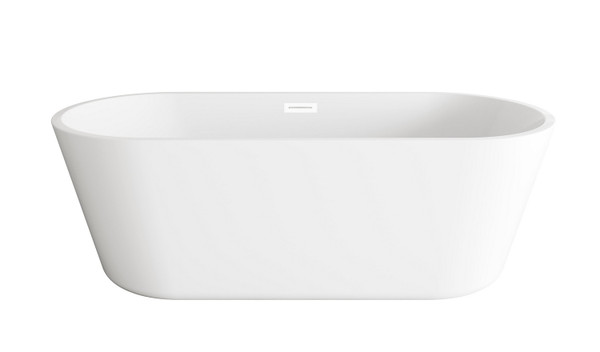 Elegant Lighting - BT10671GW-WHT - Soaking Bathtub - Odette - Glossy White