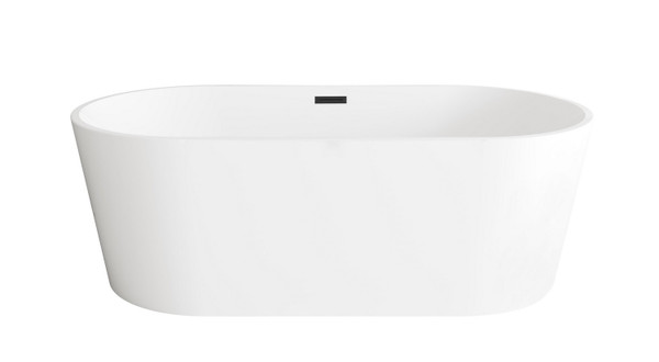 Elegant Lighting - BT30167GW-MBK - Bathtub - Springfield - Glossy White