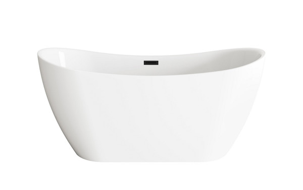 Elegant Lighting - BT30459GW-MBK - Bathtub - Bristol - Glossy White