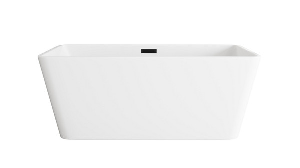 Elegant Lighting - BT30659GW-MBK - Bathtub - Jamison - Glossy White
