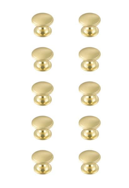 Elegant Lighting - KB2004-GD-10PK - Knob Multipack (Set of 10) - Kaid - Brushed Gold