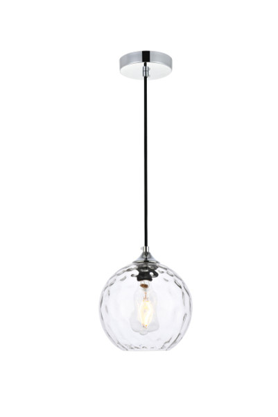 Elegant Lighting - LD2281C - One Light Pendant - Cashel - Chrome