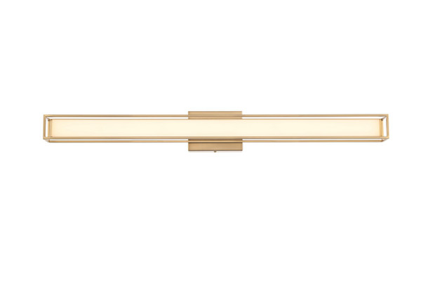 Elegant Lighting - LD301W36SG - LED Wall Sconce - Aden - Satin Gold