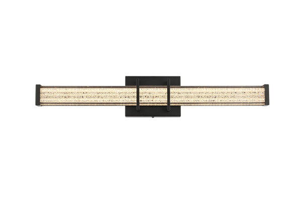 Elegant Lighting - LD302W24BK - LED Wall Sconce - Ivaan - Black
