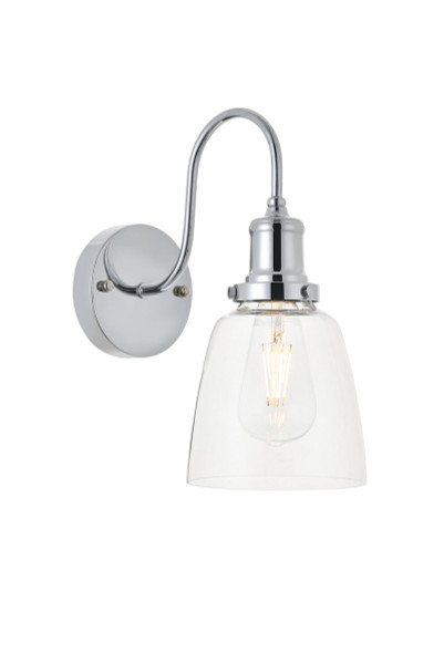 Elegant Lighting - LD4013W6C - One Light Wall Sconce - Felicity - Chrome
