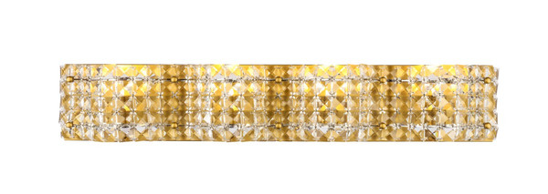 Elegant Lighting - LD7018BR - Four Light Wall Sconce - Ollie - Brass