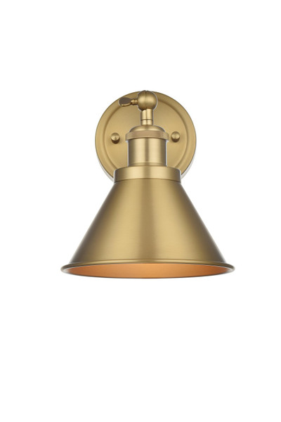 Elegant Lighting - LD7324W7SG - One Light Wall Sconce - Vaman - Satin Gold
