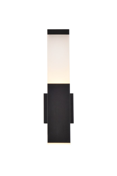 Elegant Lighting - LDOD4021BK - LED Outdoor Wall Lamp - Raine - black