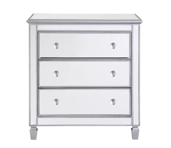 Elegant Lighting - MF6-1019S - Cabinet - Contempo - Hand rubbed Antique Silver