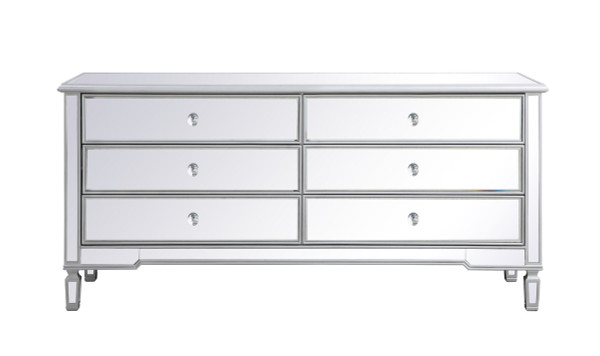 Elegant Lighting - MF63672S - Chest - Contempo - antique silver
