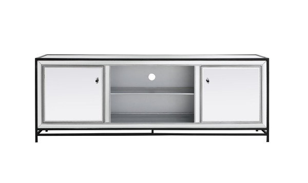 Elegant Lighting - MF70172BK - TV Stand - James - Black
