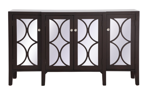 Elegant Lighting - MF82001DT - Credenza - Modern - Dark Walnut