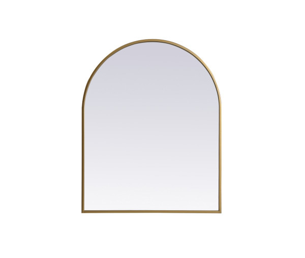 Elegant Lighting - MR1A2430BRS - Mirror - Ayra - Brass