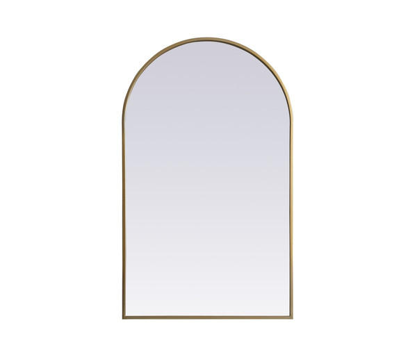 Elegant Lighting - MR1A2440BRS - Mirror - Ayra - Brass