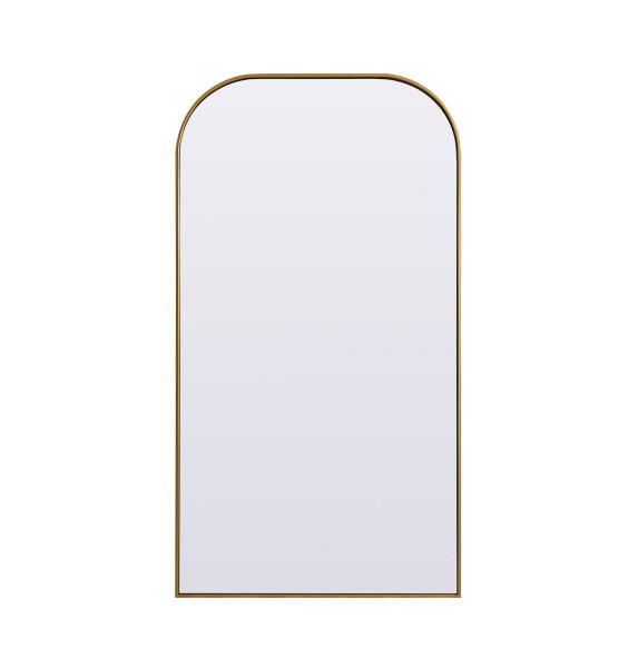 Elegant Lighting - MR1B3566BRS - Mirror - Blaire - Brass